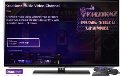 ROKU tv Kreationz Music Video Channel